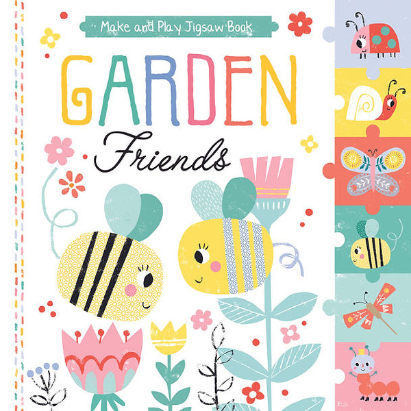 Make And Play Jigsaw Book - Garden  Friends