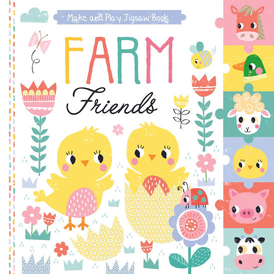 Make And Play Jigsaw Book - Farm  Friends