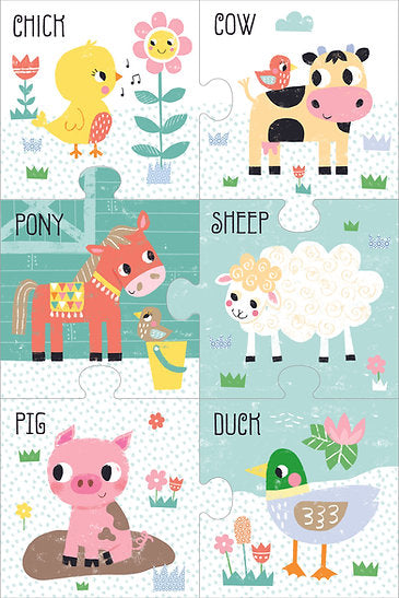 Make And Play Jigsaw Book - Farm  Friends