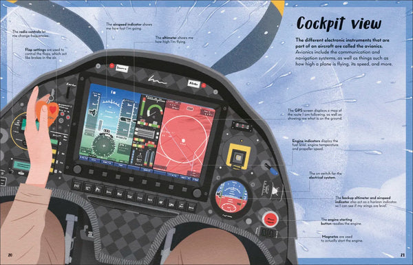 DK I Flew Around the World: The True Story of a Young Female Pilot's Record-Breaking Flight