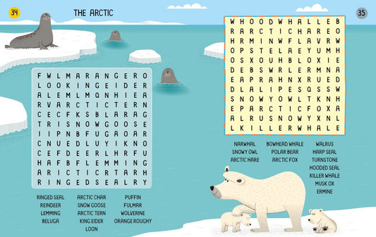 Usborne 100 Children's Wordsearches: Animals
