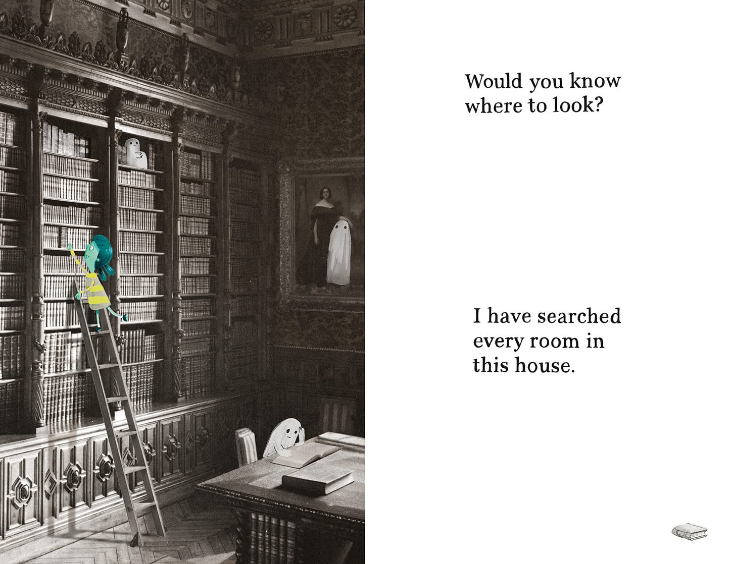There's A Ghost In This House - Oliver Jeffers