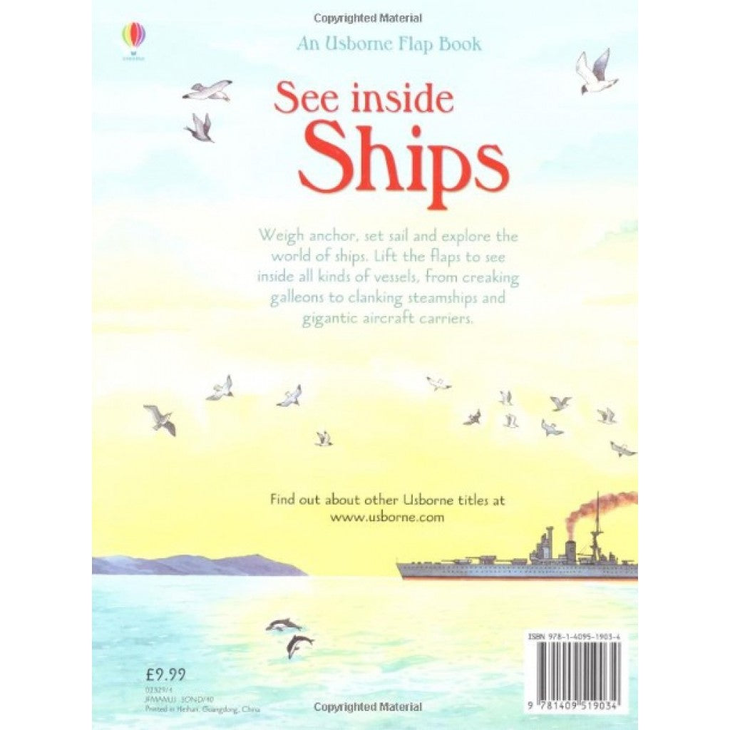 An Usborne Flap Book: See Inside Ships