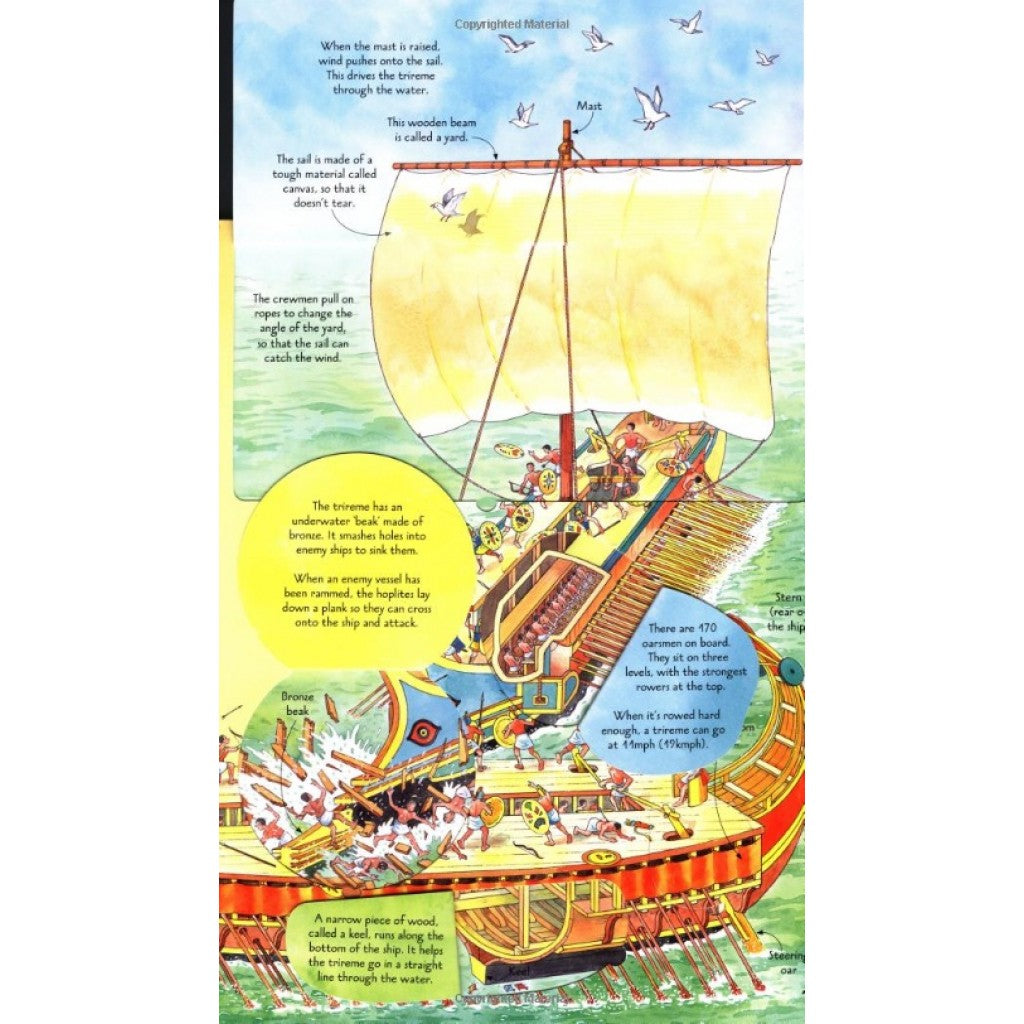 An Usborne Flap Book: See Inside Ships