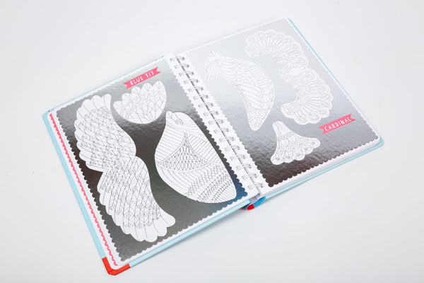 Press Out and Colour Birds