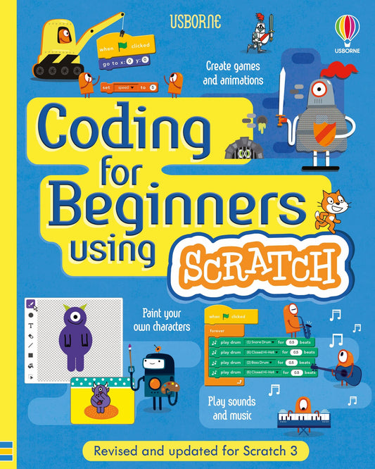 Usborne Coding For Begginners using Scratch