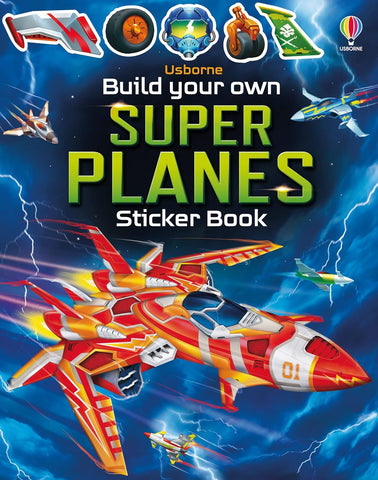 Usborne Build Your Own Super Planes Sticker Book