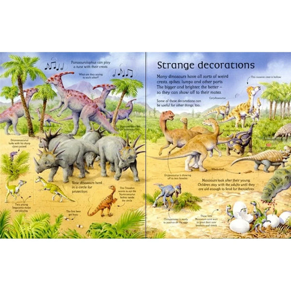 An Usborne Flap Book: See Inside the World of Dinosaurs