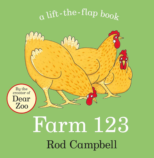 Farm 123: A Lift-the-Flap - Rod Campbell