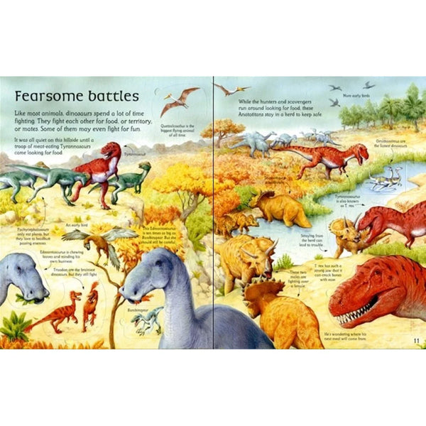 An Usborne Flap Book: See Inside the World of Dinosaurs