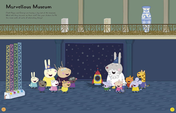 Peppa Pig: Peppa’s Favourite Places Sticker Book