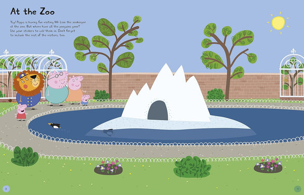 Peppa Pig: Peppa’s Favourite Places Sticker Book