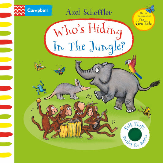Who's Hiding In The Jungle? (Felt Flaps)