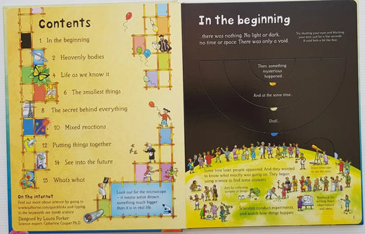 An Usborne Flap Book: See Inside Science