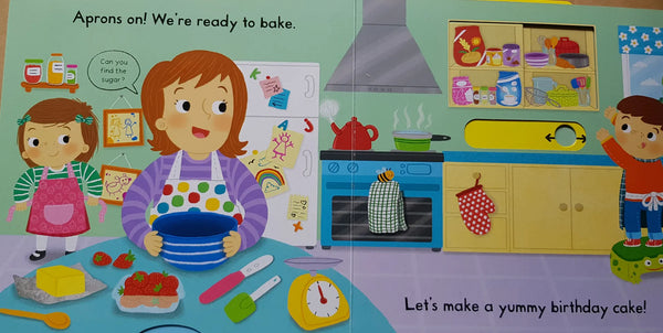 Busy Baking: Push, Pull & Slide