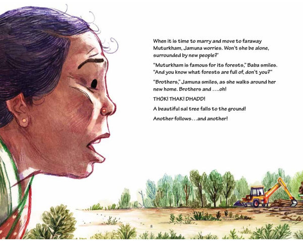 Lady Tarzan! Jamuna Takes A Stand