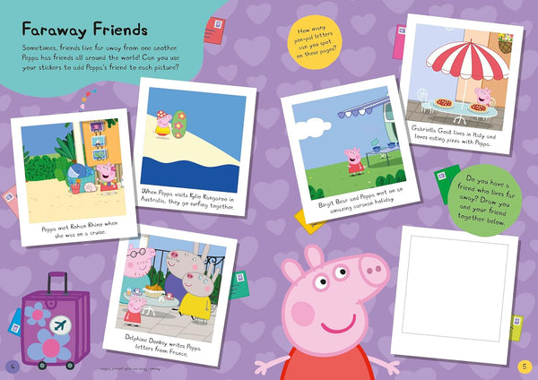Peppa Pig: Fabulous Friends Sticker Activity Book