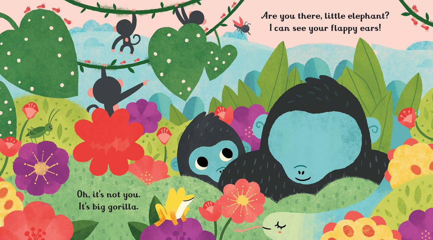 Usborne Little Peep-Through: Are You There Little Elephant?