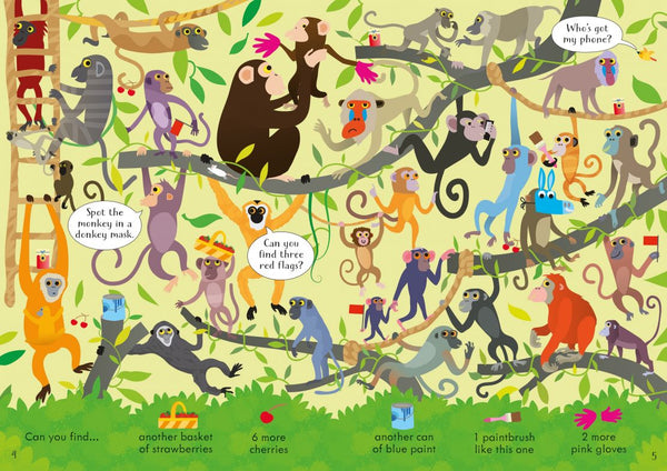 Usborne Look and Find Puzzles At the Zoo