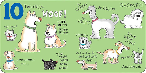 Doggies: A Counting and Barking Book - Sandra Boynton