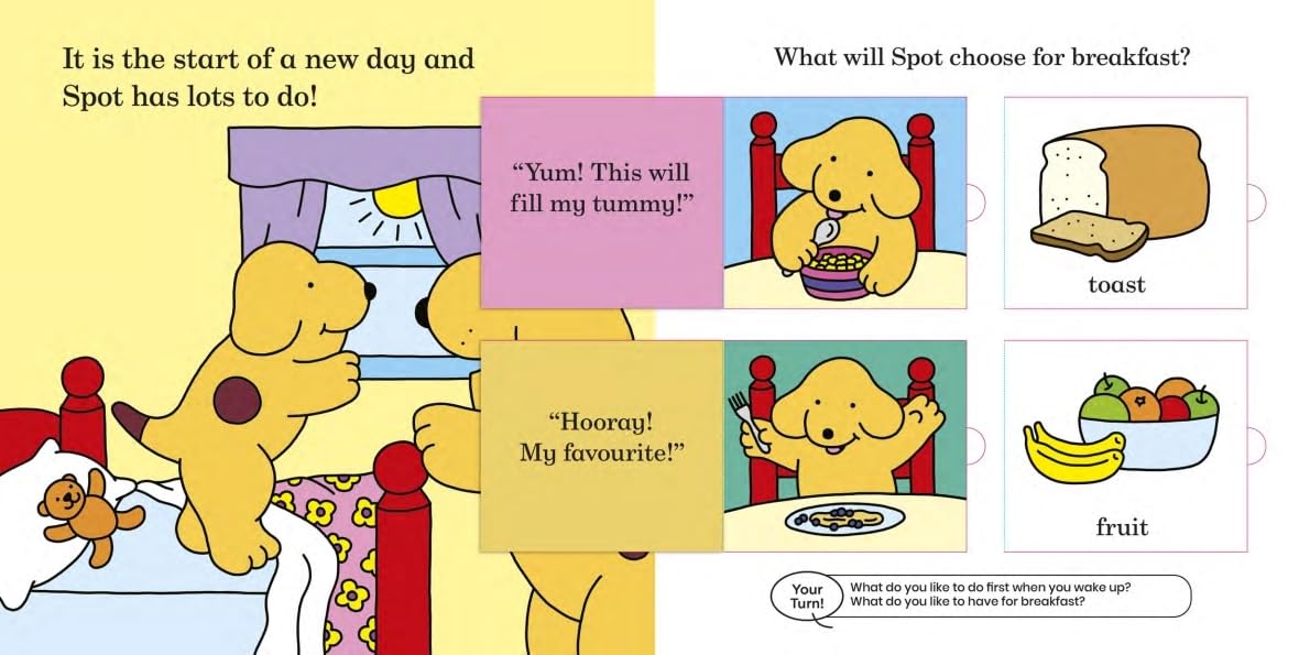 First Steps with Spot: What's Next, Spot?