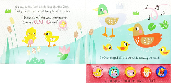 What Did Chick Hear? Press and Play Sound Book