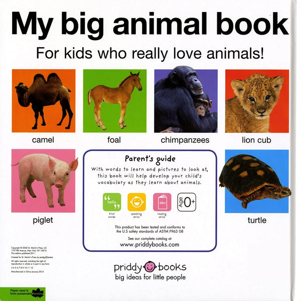 Priddy Books: My Big Animal Book