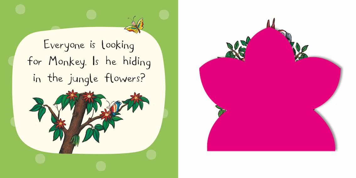 Who's Hiding In The Jungle? (Felt Flaps)