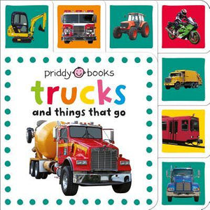 Mini Tab: Trucks & Things That Go - Priddy Books