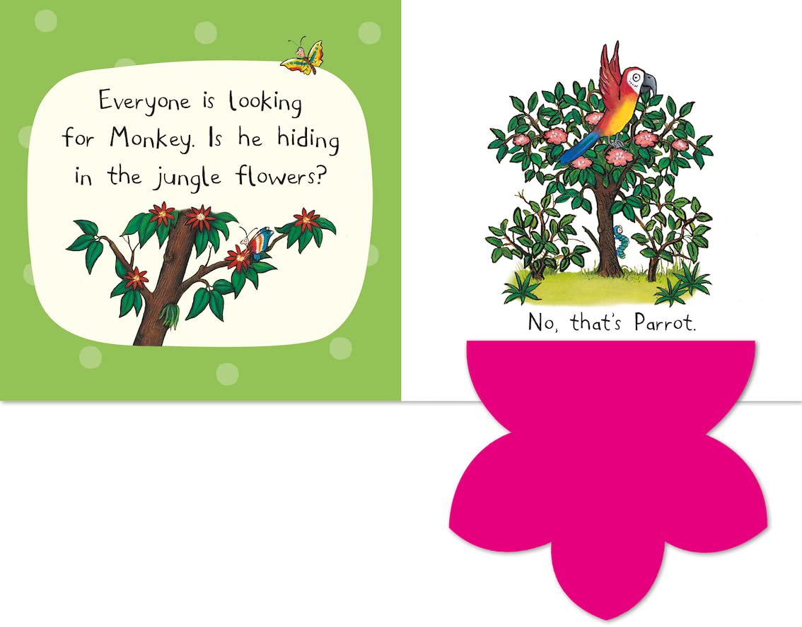 Who's Hiding In The Jungle? (Felt Flaps)