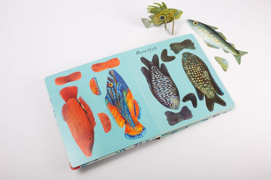 Beneath the Waves: Press-Out and Learn About 20 Fabulous Fish