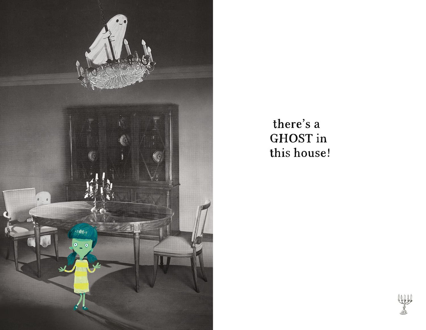 There's A Ghost In This House - Oliver Jeffers