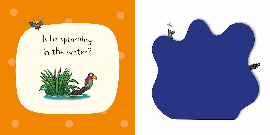 Who's Hiding In The Jungle? (Felt Flaps)