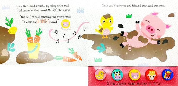 What Did Chick Hear? Press and Play Sound Book