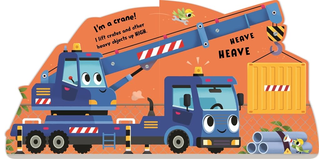 I'm a Digger: A dinky shaped board book packed with favourite vehicles!