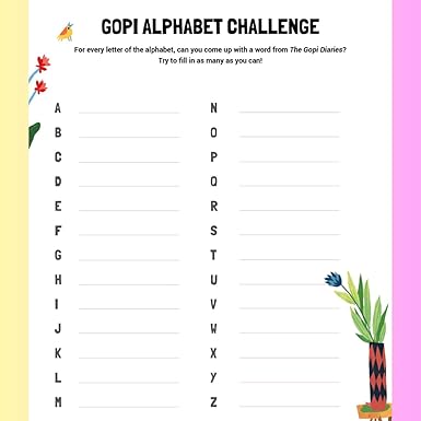 The Gopi Fun Activity Book