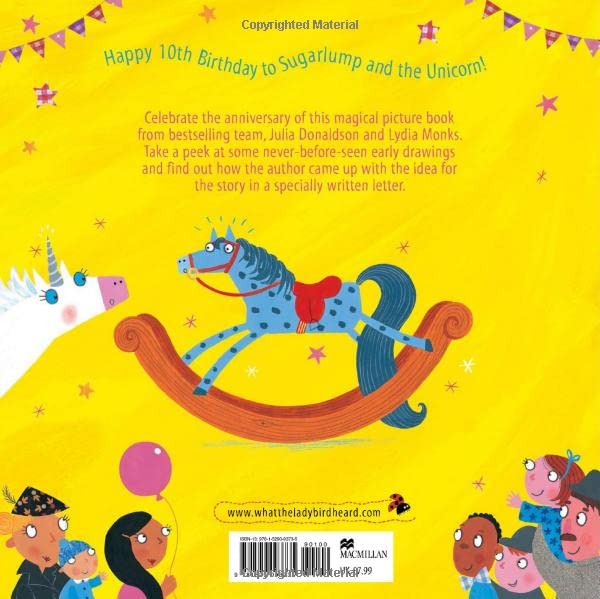 Sugarlump and the Unicorn - Julia Donaldson (10th Anniversary Edition)