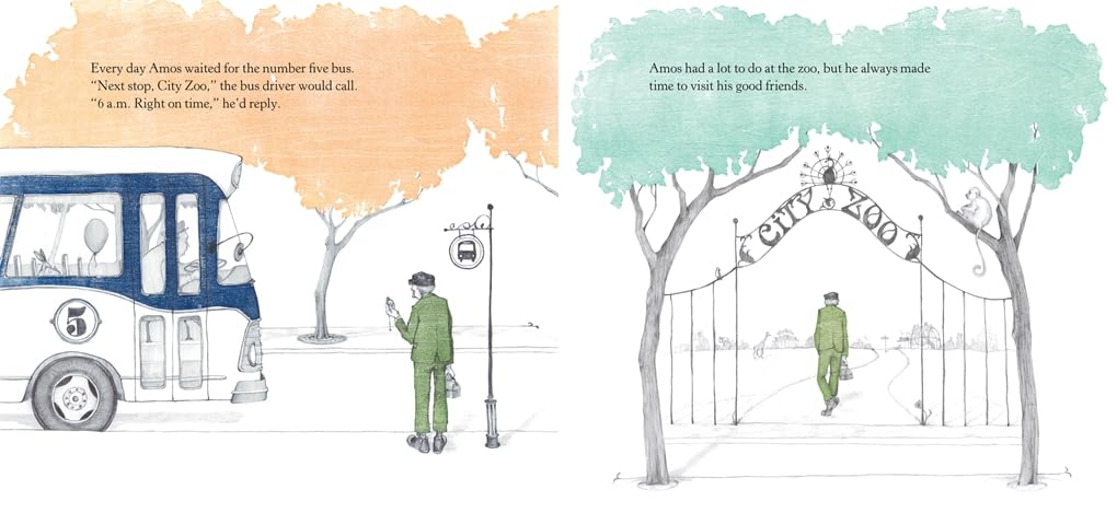 A Sick Day for Amos McGee - Caldecott Medal Winner