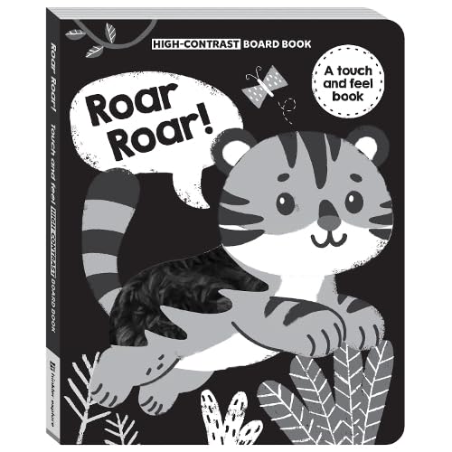 Roar Roar!: A Touch and Feel - High Contrast Board Book
