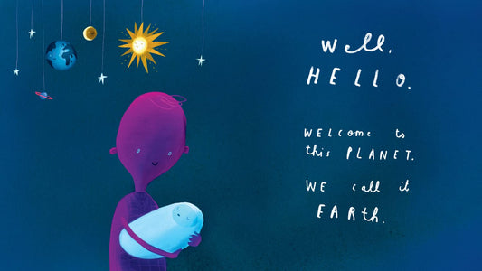 Here We Are Your Life On Earth - Oliver Jeffers