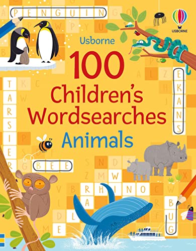 Usborne 100 Children's Wordsearches : Animals