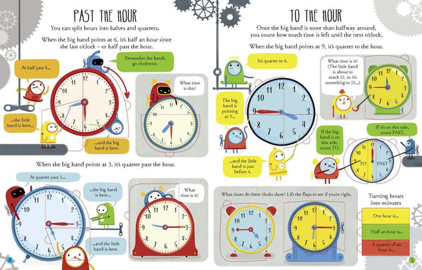 Usborne Lift-the-flap Telling the Time