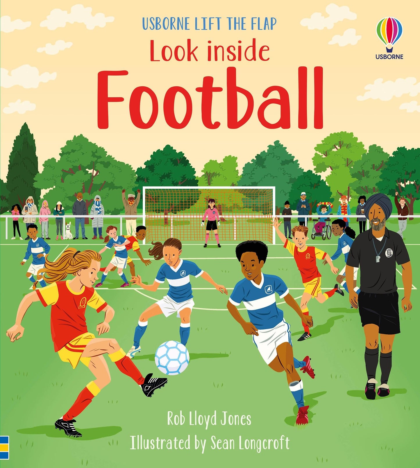 Usborne Lift-the-Flap Look Inside Football