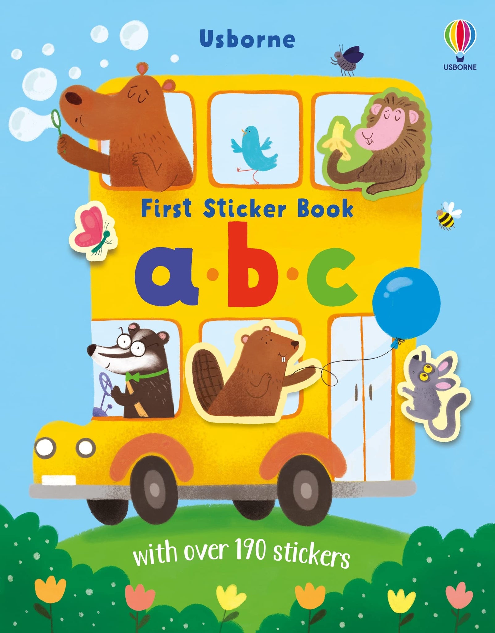 Usborne First Sticker Book: a b c