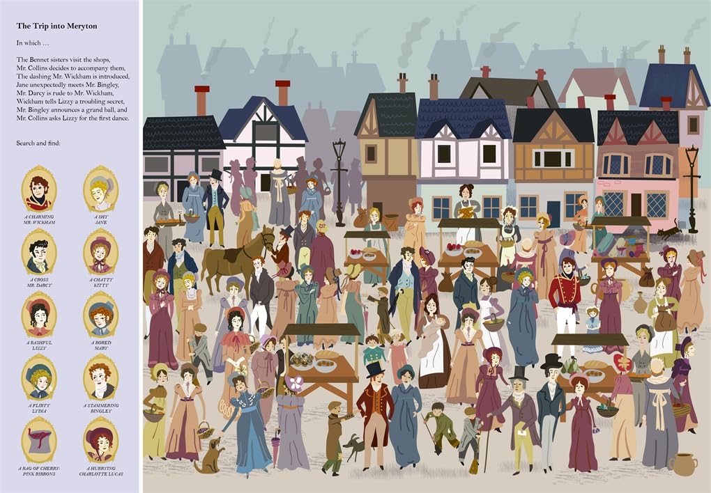Pride and Prejudice Search and Find - Sarah Powell