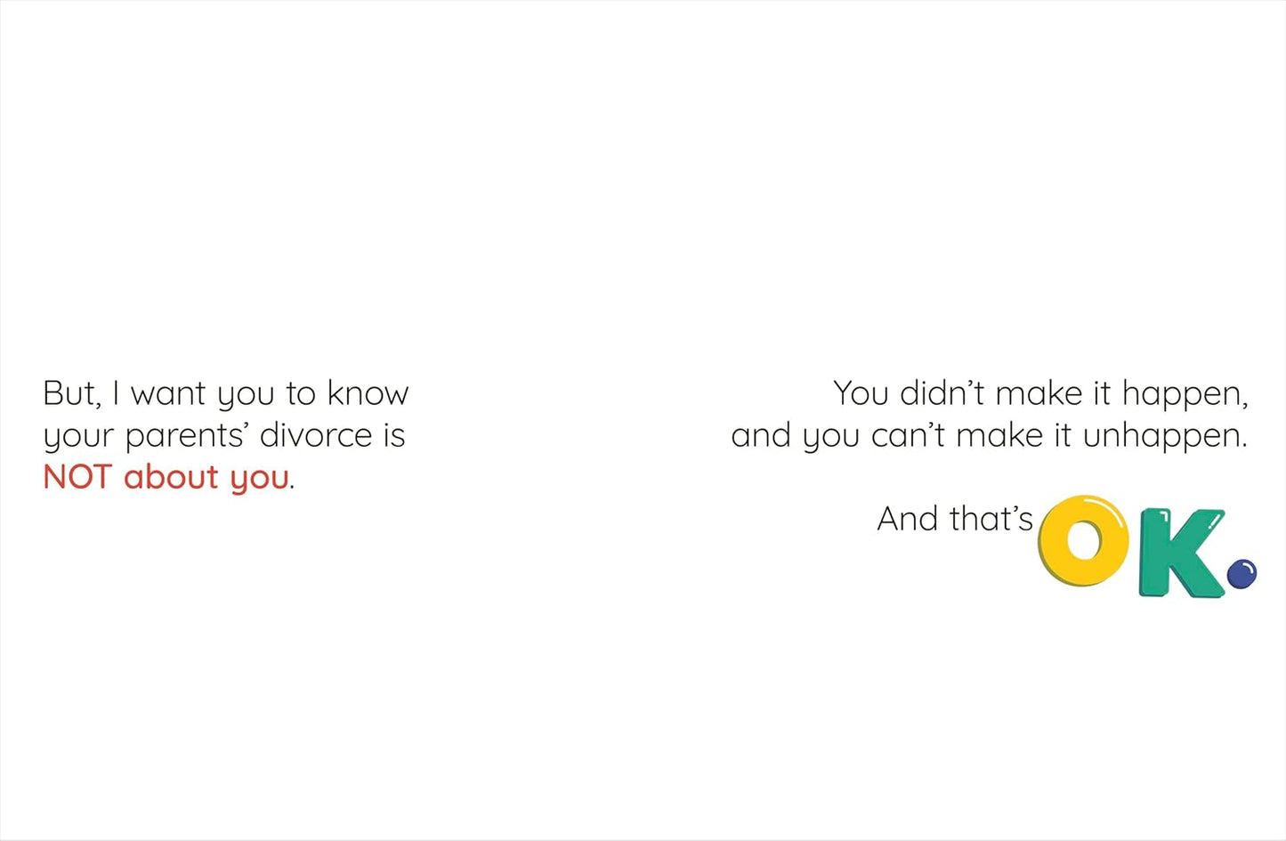 DK A Kids Book About Divorce