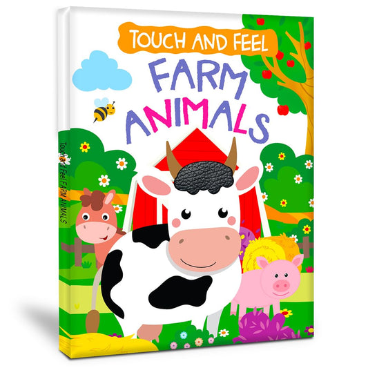 Touch and Feel Board Book: Farm Animals