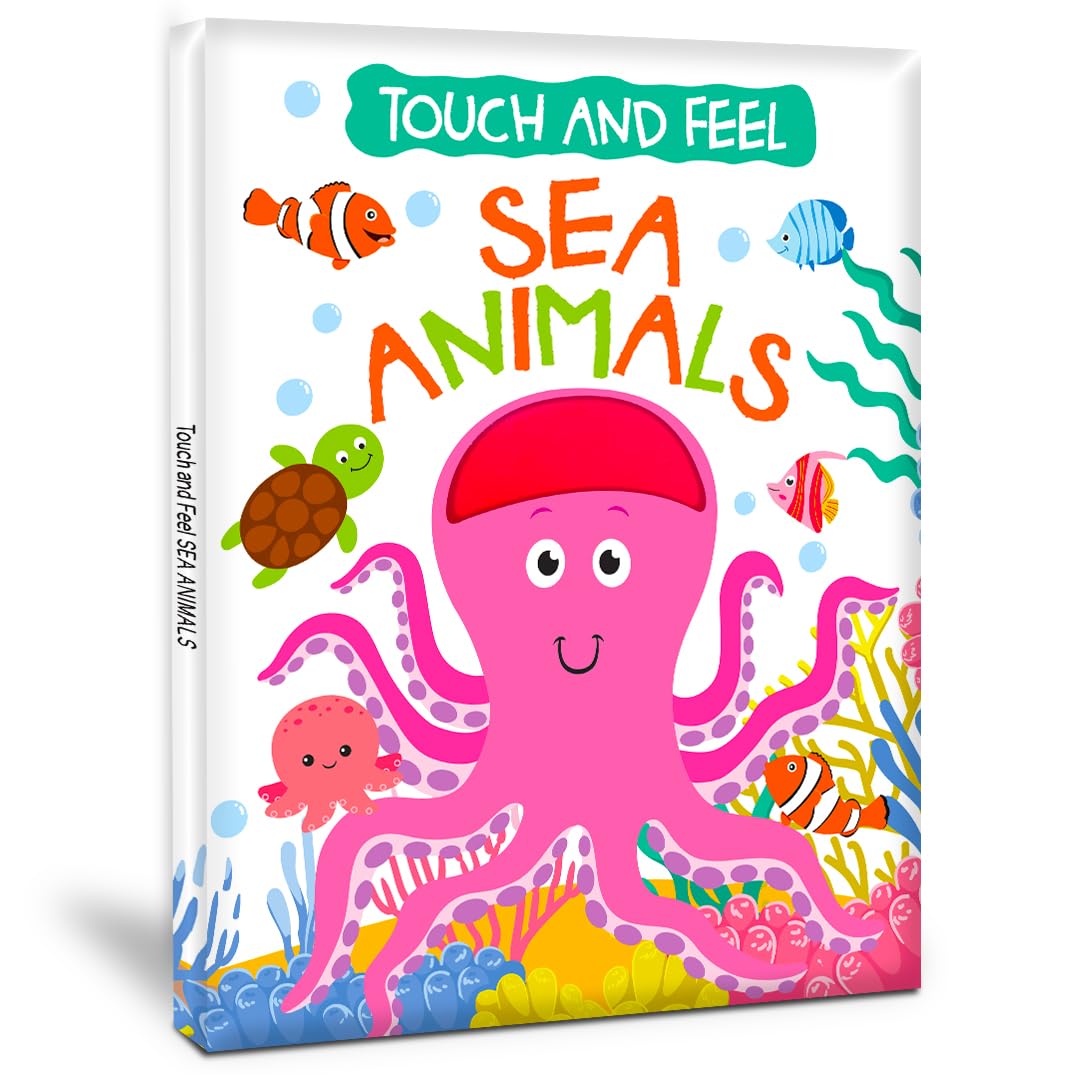 Touch and Feel Board Book: Sea Animals