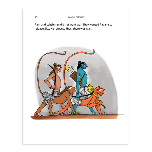 Hanuman: Read and Colour