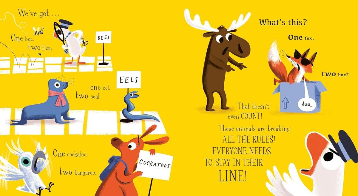 One Goose, Two Moose Three Raccoon Four Baboon